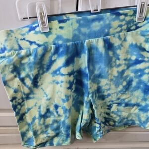 Torrid Blue and Green Tie-Dye Apparel Size 1